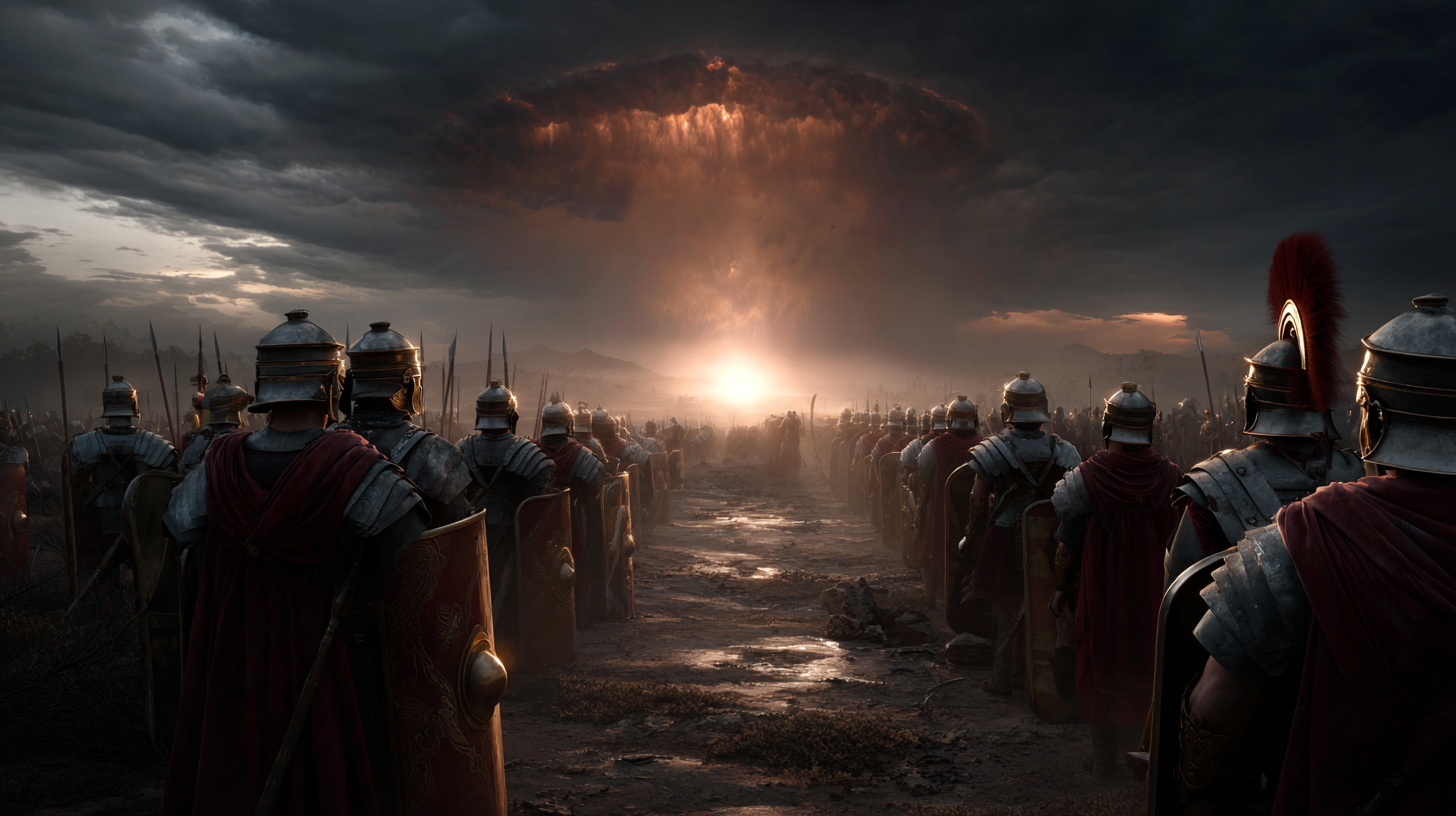 When the Sky Fell Between Two Armies: Plutarch, Lucullus & the Flame That Stopped a War