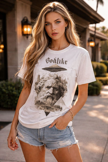 Heavy Cotton T-Shirt GodLike T-Shirt