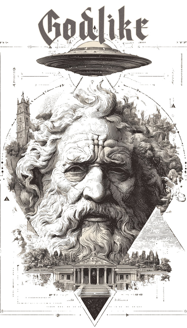 Heavyweight Boxy Hoodie - Godlike